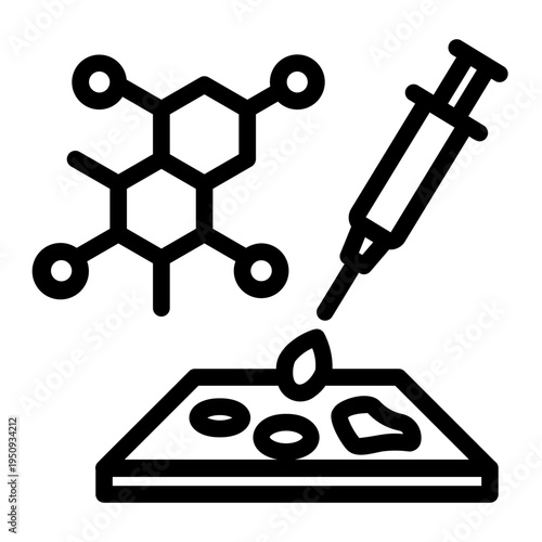 biomedical Line Icon