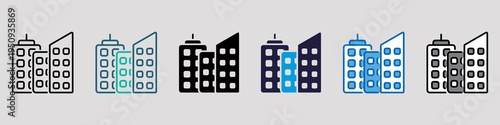 City Single Icon Pack Multistyle