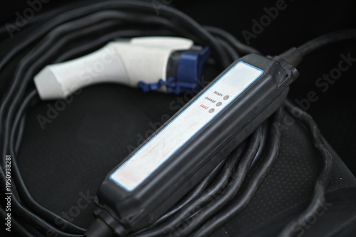 Ev electric car battery charger cable device power supply