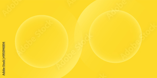 gradient yellow background. Abstract yellow modern background with circle elements. eps 10