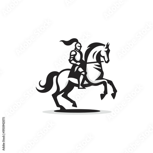 Knight on Horse Logo