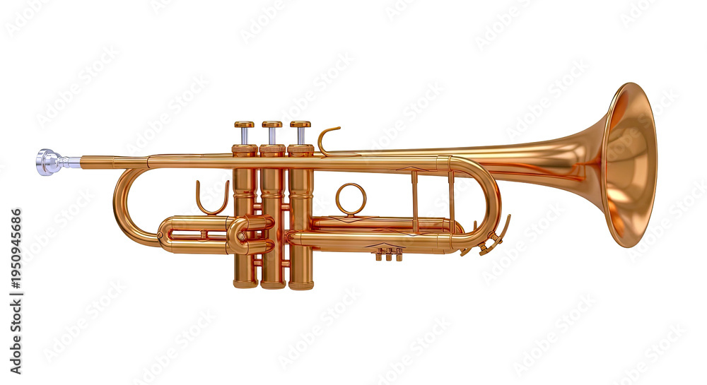Obraz premium Golden Trumpet
