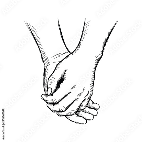 Black and white of a running horse galloping mane