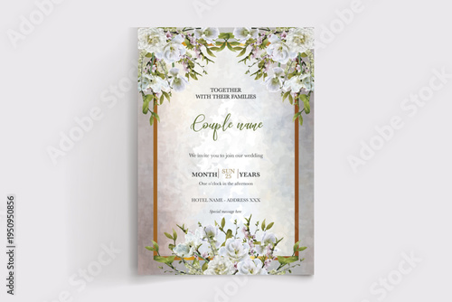 Save the date wedding invitation templates