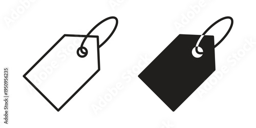 Label icon logo concept on white background. Suitable for use on web apps