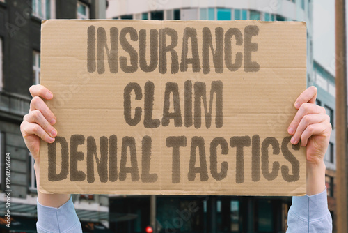 Photography "Insurance Claim Denial Tactics" Insurance claim denial tactics cost patients thousands in out-of-pocket expenses every single year
