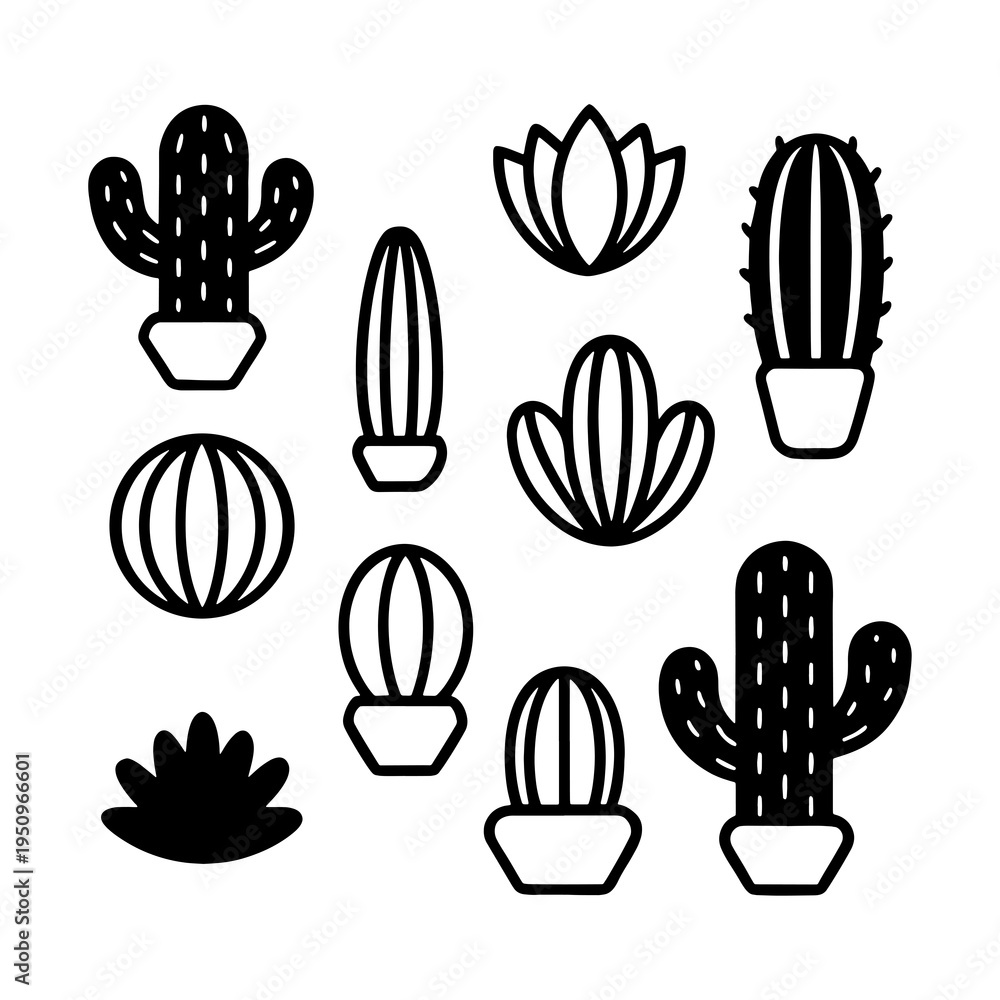 Fototapeta premium set of vector icons