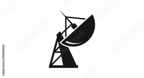 Satellite Dish Antenna Communication Technology.