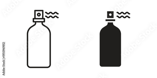 Air freshener icon for web apps, mobile apps. Graphic element illustration