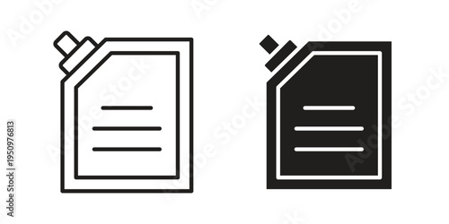 Doy for web apps, mobile apps. Graphic element illustrationpouch icon for web apps, mobile apps. Graphic element illustration