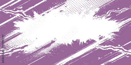 Abstract a striking, modern design, where an explosion of artistic elements meet. a clean, open space for text on a textured backdrop.