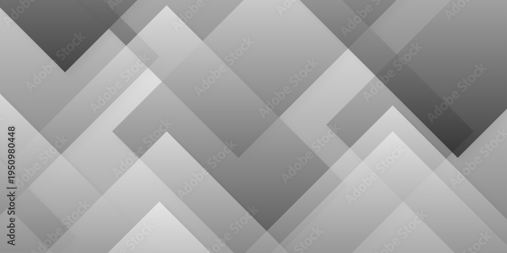 Obraz premium Gray overlap technology tech grid triangle business digital curve poster and banner web creative origami square rectangle template background.