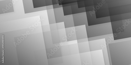 Gray overlap technology tech grid triangle business digital curve poster and banner web creative origami square rectangle template background.