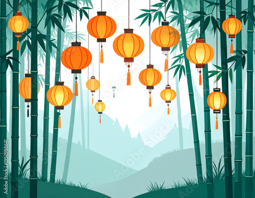 Bamboo Forest Whisper Veils