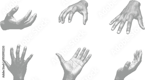 Minimalist central diamond halftone design concept with black dots texture and smooth fading gradient for clean corporate presentation layouts.