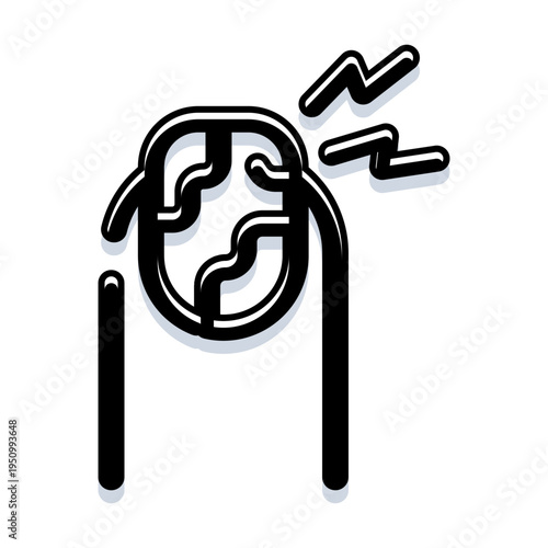 Fingernail experiencing significant damage and discomfort, broken nail representing pain, injury, and the need for medical attention or care in dermatology