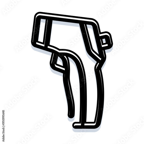 Infrared thermometer providing a quick and safe way to measure body temperature, supporting health monitoring and disease prevention efforts in various settings