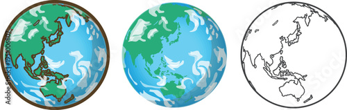 地球（アジア・オセアニア・太平洋）