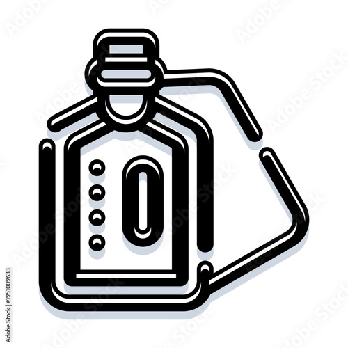 Hydration flask for outdoor adventures and emergencies, a portable refillable canteen to keep you hydrated and active on hikes, camping trips, expeditions, and everyday fitness