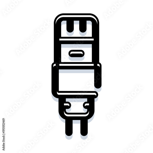 Usb connector showing technological advancement and essential connectivity for modern electronic devices, useful for digital communication and power supply