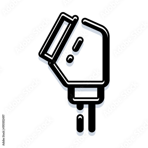 Scart connector, an analog audio and video cable interface, bringing classic retro technology connection and multimedia signal transmission for electronic devices and televisions