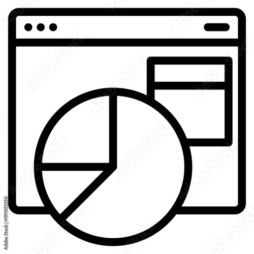 web analytics icon