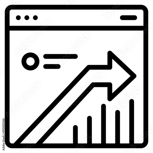 web analytics icon