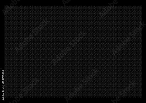 Blueprint Grid Tech Nano Grid Futuristic Minimalist Line Art White Background. Energetic Lattice Structure Fine Lines Simple Black White Dynamic Background
