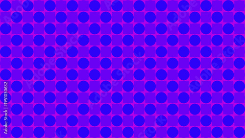 Vibrant Blue and Purple Geometric Pattern vector background