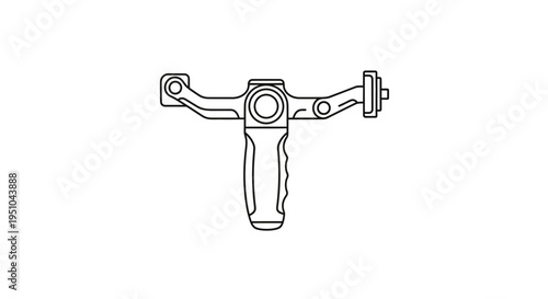 Camera Rig Handle Grip Stabilizer for Video Filming