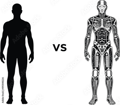 Set of nine black and white gas mask vector illustrations, tactical respirator icons, apocalyptic protective gear, military survival equipment, hazard, protection.