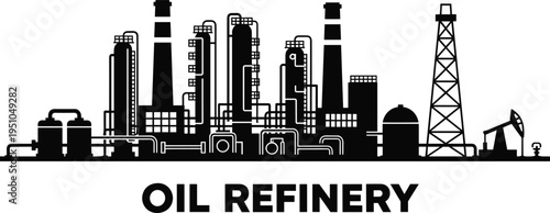 Set of six black and white gas mask vector illustrations, tactical respirator icons, apocalyptic protective gear, military survival equipment, security.