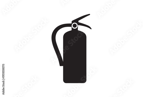 Vector fire extinguisher icon