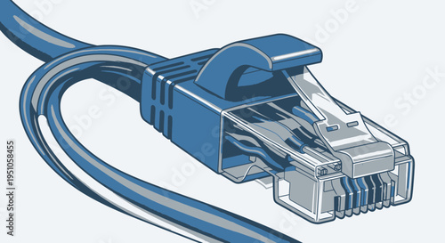 electric plug isolated on white background