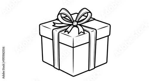 gift box with ribbon and bow