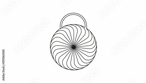 Kettlebell Icon, Fitness Equipment, Gym Workout, Strength Training, Exercise Symbol