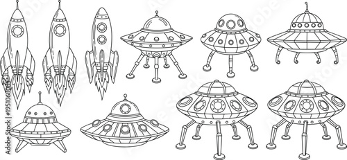 rocket, ufo, spaceship, spacecraft, space, galaxy, alien, technology, astronomy, futuristic, vehicle, cosmic,  