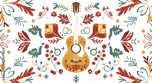 Flat design elements collection for cinco de mayo celebration