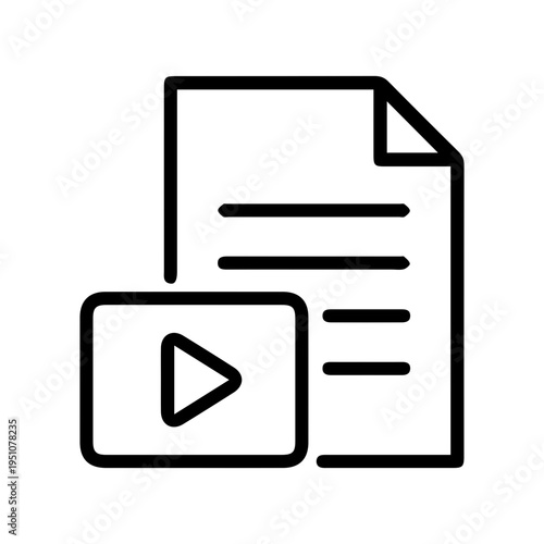 Video Document Icon