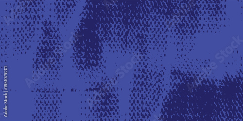 Abstract Blue Industrial Halftone Texture Background