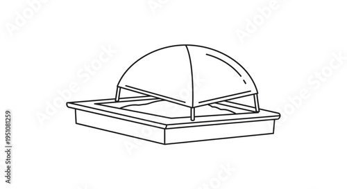 Ventilation Dome on Roof