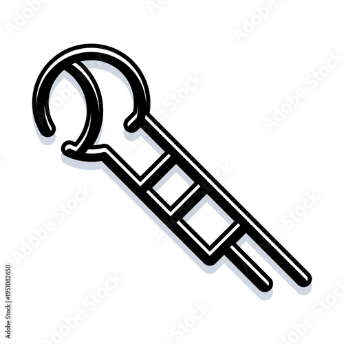 Crutch providing essential support and stability, assisting individuals with mobility challenges in daily movement and rehabilitation, representing health, care, and recovery concepts