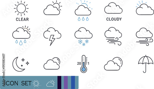 Print Minimalist Mental Health and Psychological Wellness Icon Set Featuring Mindfulness Meditation Self-Care Activities and Emotional Intelligence Symbols