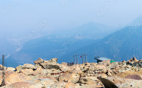 Canvas Print Gulmarg Gondola Phase 2