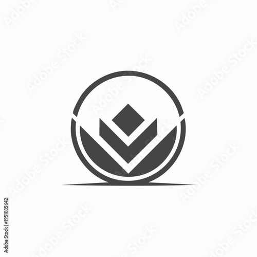 Futuristic Sci-Fi Geometric Compass with Cybernetic Elements and Digital Circuitry