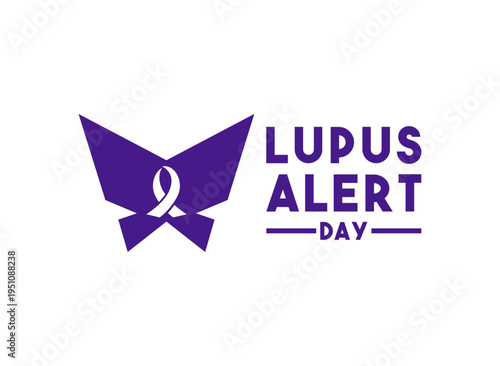 Vector illustration for Lupus Alert Day and Awareness.