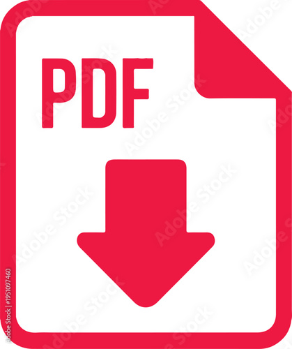 Red icon indicating a downloadable pdf file format