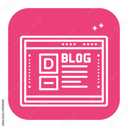 Blogging Icon