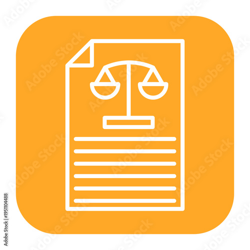 Legal Document Icon