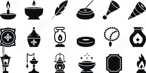 Black and white medieval apothecary pharmacy alchemy